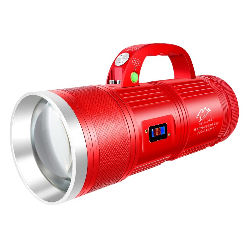 Haena mobile phone remote control constant power fishing light adjustable focus waterproof super bright strong light high power Night Fishing light laser gun