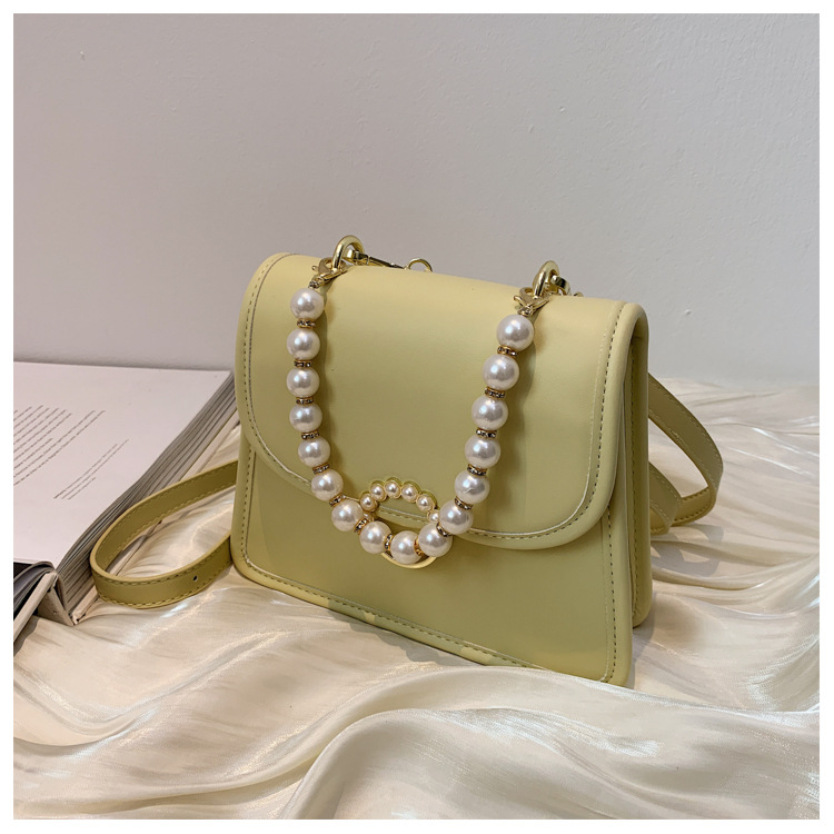 Wholesale Accessories Geometric Pearl Chain Messenger Bag Nihaojewelry display picture 33