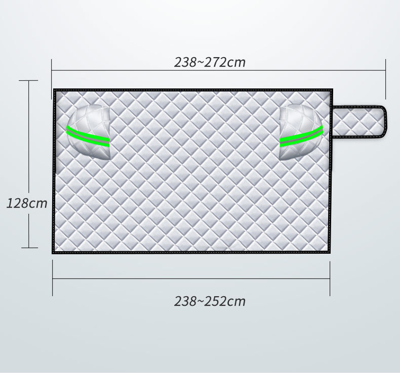 Car Cover Winter Car Front Windshield Antifreeze Cover Thickened Snow and Frost Protection