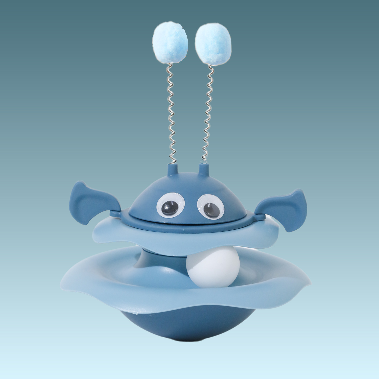 Original abeja torbellino disco de juego giratorio gatito auto-hi alivio de aburrimiento disco giratorio gato resistente a la mordida y arañazos juguetes para gatos