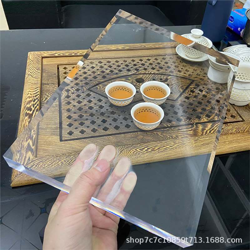 PMMA高透明亚克力板有机玻璃厚磨砂防静电盒子防护罩展示架装饰板