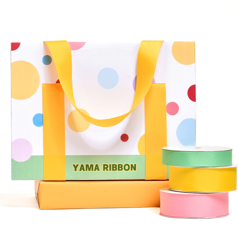 Cintas roscadas de cifrado accesorios de decoración de prendas de vestir floral caja de regalo cinta zapatos sombreros material de decoración cinta ribbed