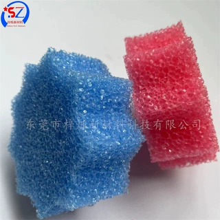 定制彩色异形家用厨房洗碗刷锅棉清洁擦遇水变软感温海绵擦