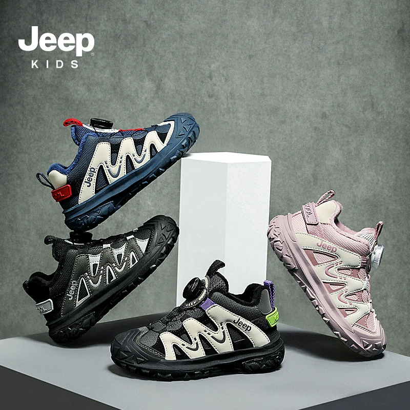 Jeep, footwear for boys, warm children's sports shoes, autumn, 2023 collection, for teenagers, soft sole