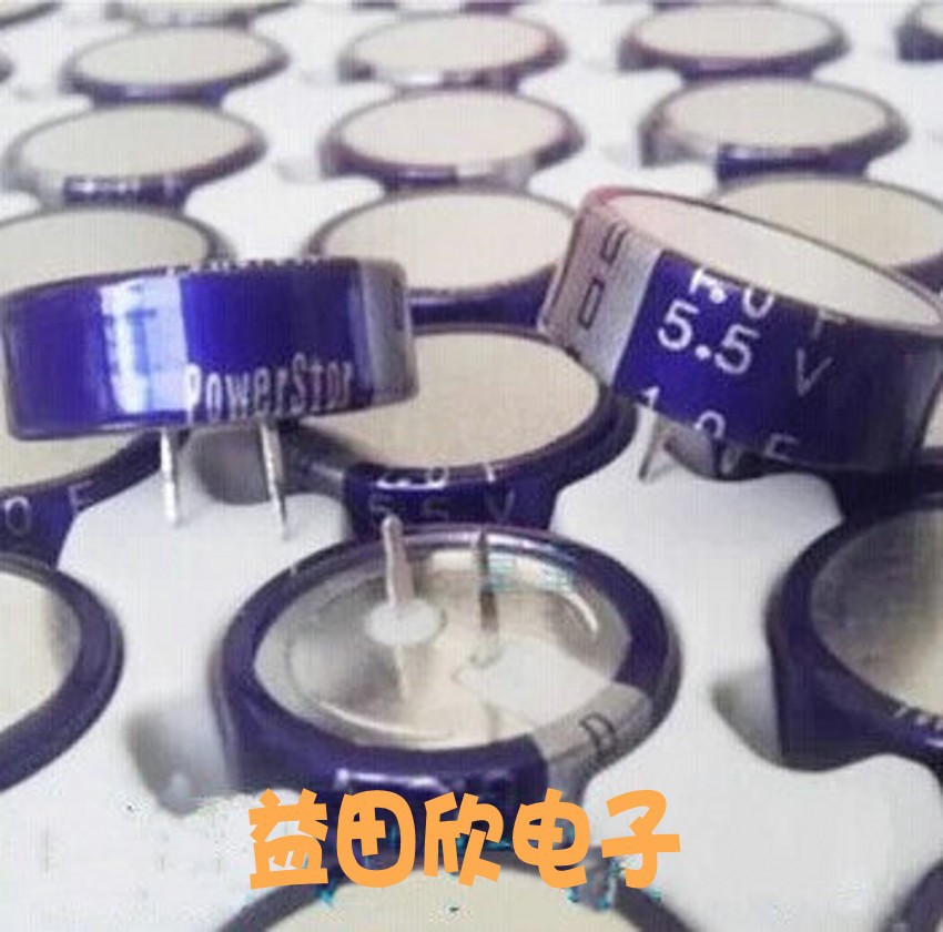 5.5V1.0F C型 KR-5R5C105-R法拉电容 超级电容器 美国Powersto