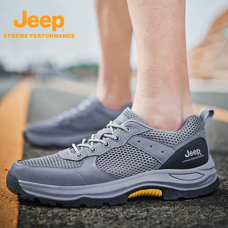 Jeep, летняя обувь, дышащие спортивные кроссовки