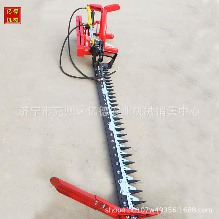 拖拉机后置割草机多功能收割机草芦苇割晒机往复式割草机效果好