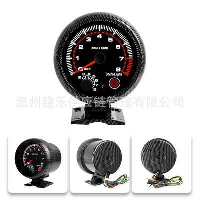 4-6-8 Cylinders, automobile instrument