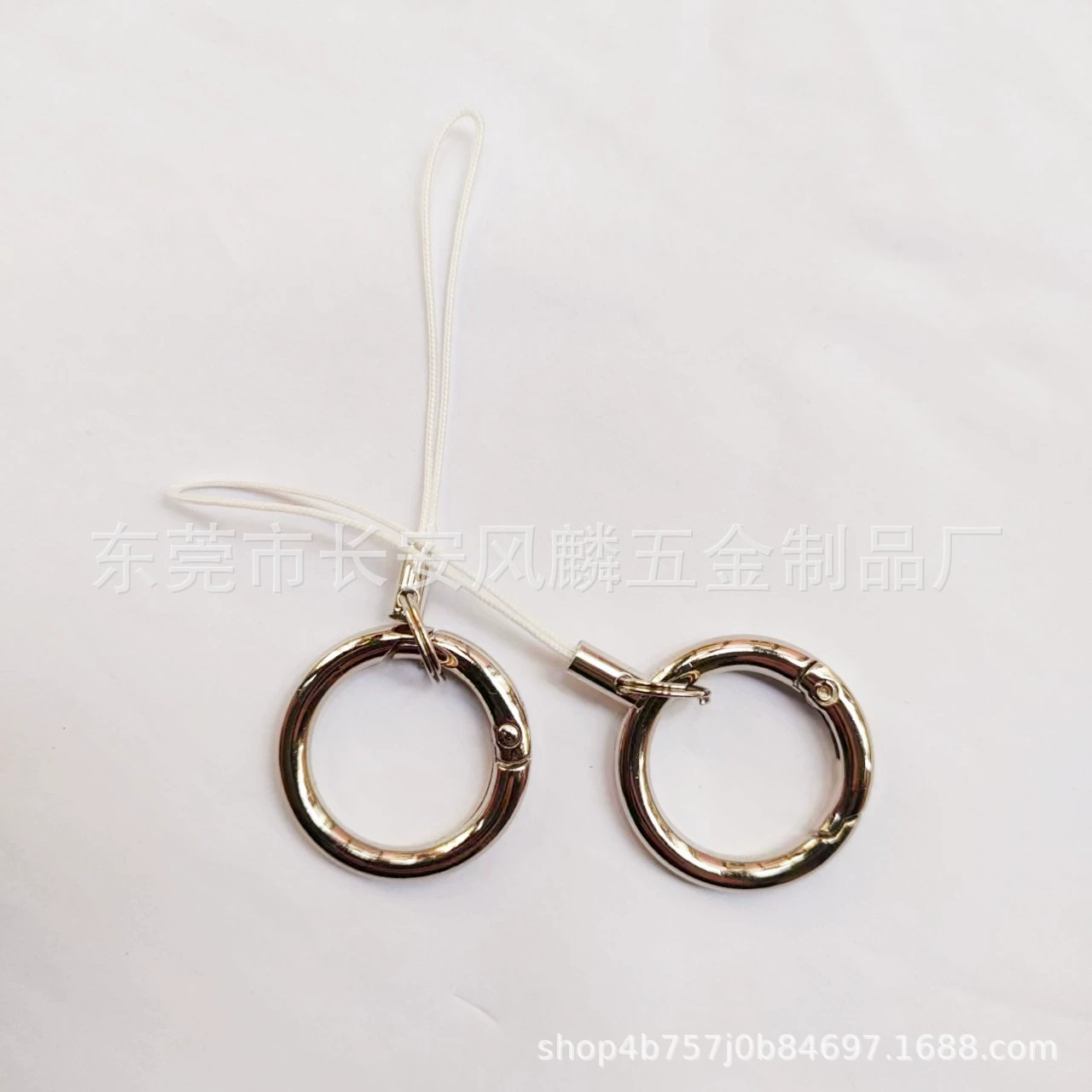 Фабрика прямые поставки пружинное кольцо мобильный телефон Веревка Зарядка сокровище кольцо ремешок мобильный силовой ремешок Ремешок пряжка