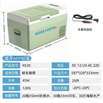 Soyuducular both car and home use - 20l-green-pure-car-use-with-app