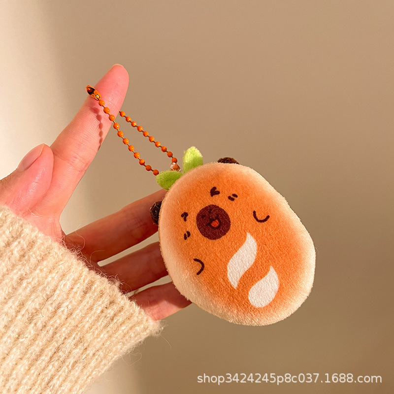 ぬいぐるみハンバーガー人形ペンダント多用途バッグキーホルダー人形ペンダントかわいいクリエイティブジュエリー卸売食品おもちゃ|undefined