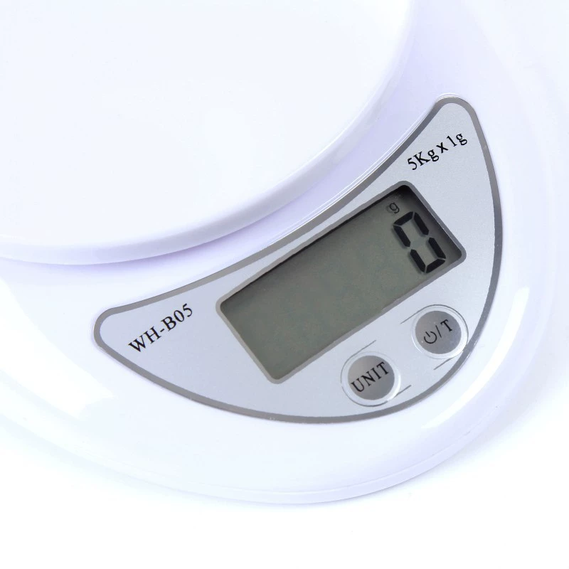 Wh-B05 Kitchen Electronic Scale 5kg Blading Mini Food Scale