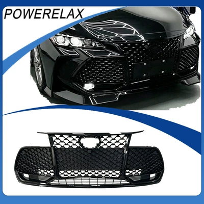 Suitable for Toyota Asian Dragon American Version Honeycomb Grille Modification Front Face Trd Sports Appearance Kit Grille 19-24 Models (Zhongwang)