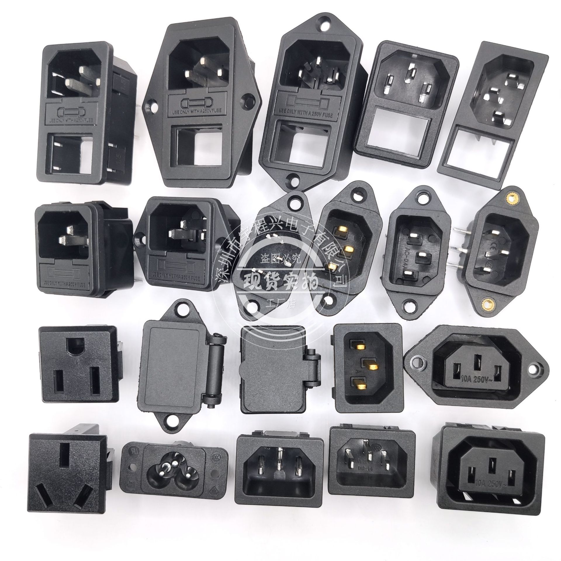 AC电源插座AC-01 AC01A AC02 03 04 05 06 AC-027 013 ac013a优质