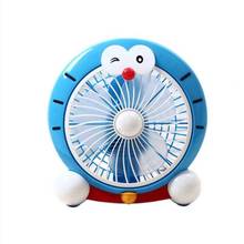 荣鑫叮当猫转页扇迷你电风扇台式风扇卡通儿童风扇学生扇大风力