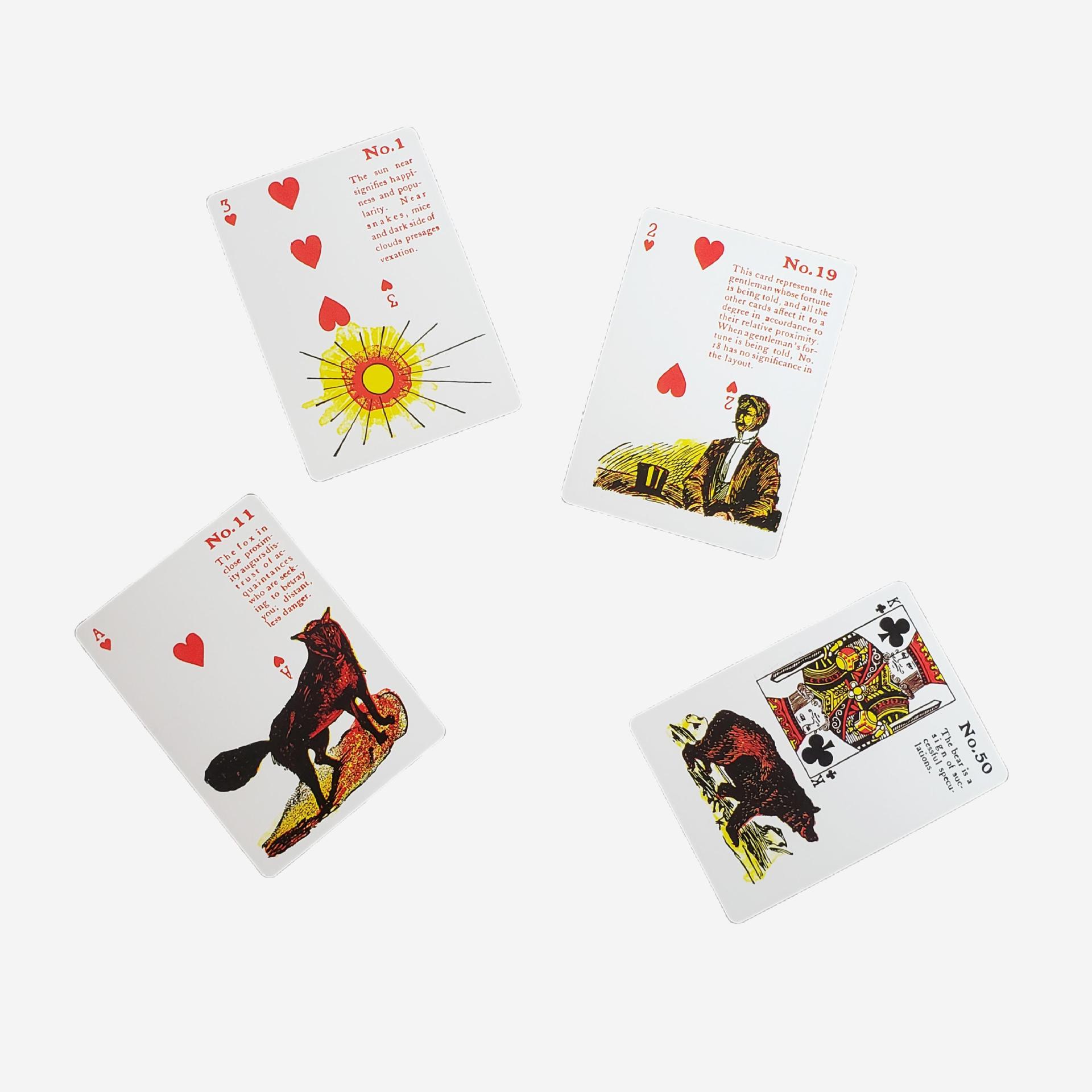 Carte oacolo per giochi di società e divinazione gitana_voghion.com