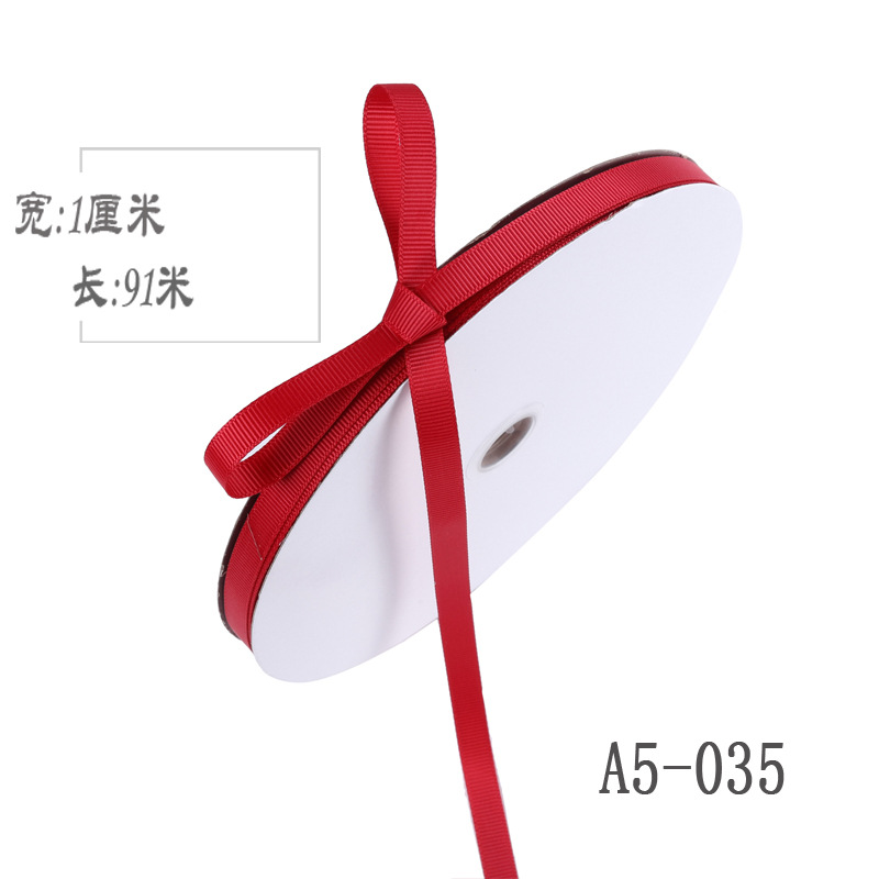 1cm de alta densidad costilla cinta DIY ramo de la cinta de frutas caja de regalo embalaje accesorios de ropa blanco y negro borde de la cinta