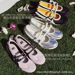 2025新型鬼塚虎PATOU連名シリーズメアリー珍靴底夏男女靴シングル靴カジュアル靴