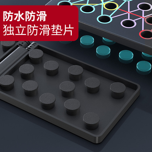 Push-up support board multifunctional chest and abdominal muscle training board fitness aid folding push-up support frame