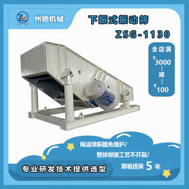 上振式下振式振动筛  矿用直线筛 编织筛网振动电机激振器驱动