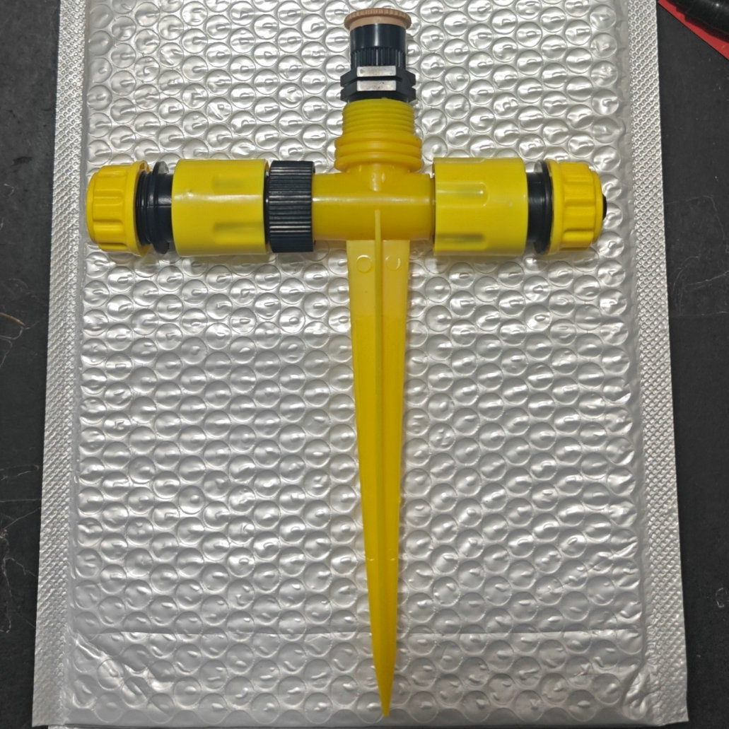 Paquete en serie de boquillas de dispersión, rociador giratorio automático, artefacto de riego de flores de jardín, rociador de riego de jardín de césped