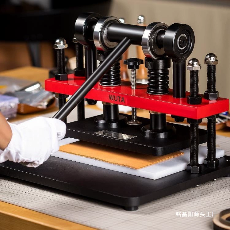 Ручной вырубной пресс, штамповочный пресс, станок для резки кожи, перфоратор, станок для резки кожи, мини-пресс