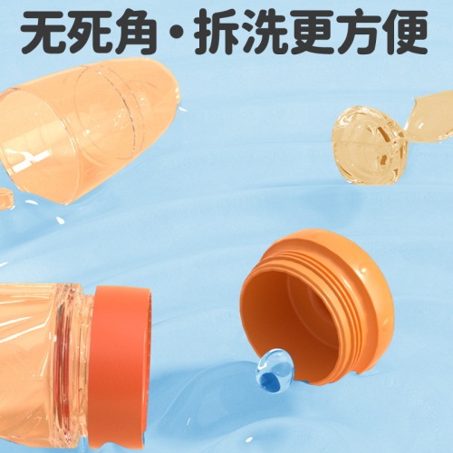 New Product Wholesale Silicone Suction Cup Rice Porridge Bottle Nano Silver Baby Food Spoon Children Rice Porridge Milk Bottle Cup Soft Spatula Head