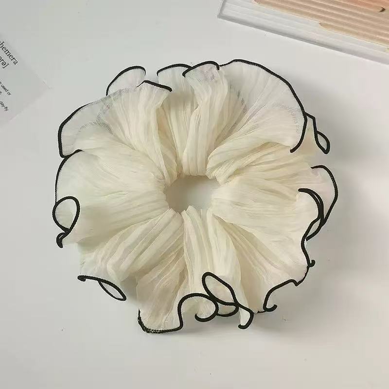 황백색 대장 머리끈