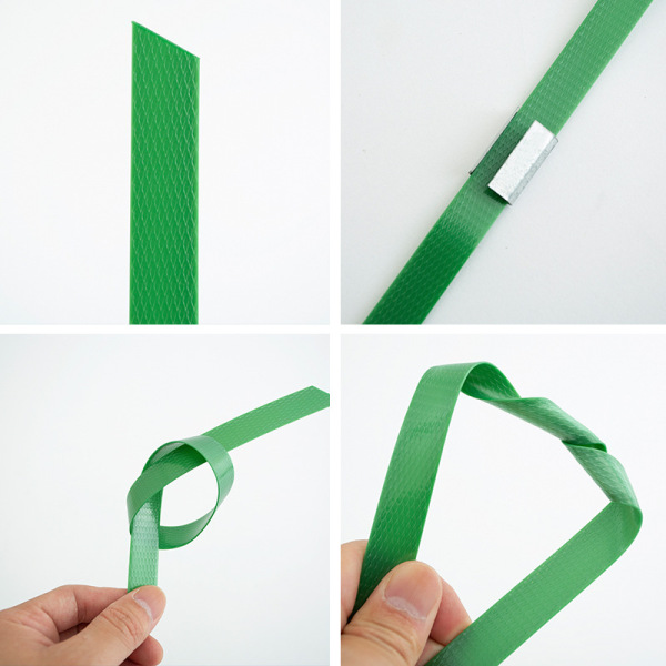 Factory straight hair PET plastic steel packaging with fiber…