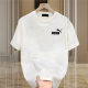 Summer New Men's Short-sleeved Trendy Brand T-shirt Men's National Trendy All-match Top Clothes Loose Crewneck Base Shirt Ins