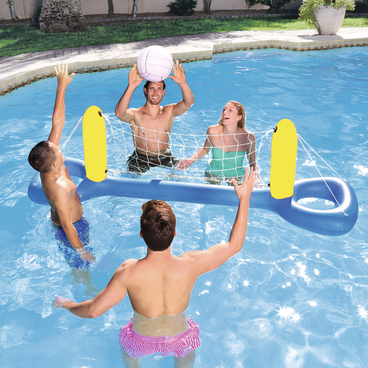 Productos originales Bestway red de voleibol de agua inflable de voleibol piscina instalaciones de entretenimiento 52133