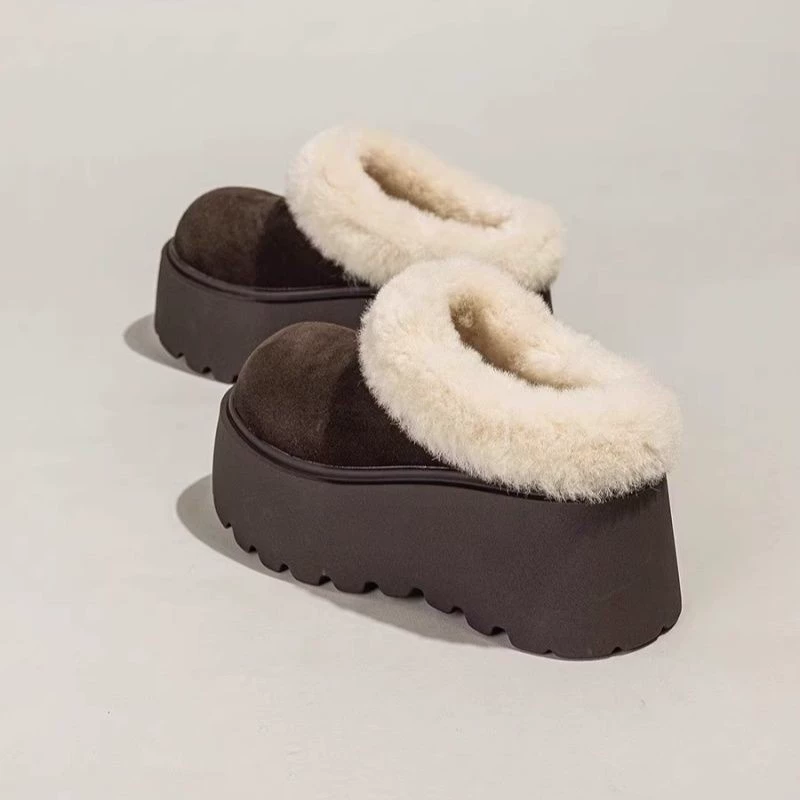 Universal keep warm high boots platform, shoes