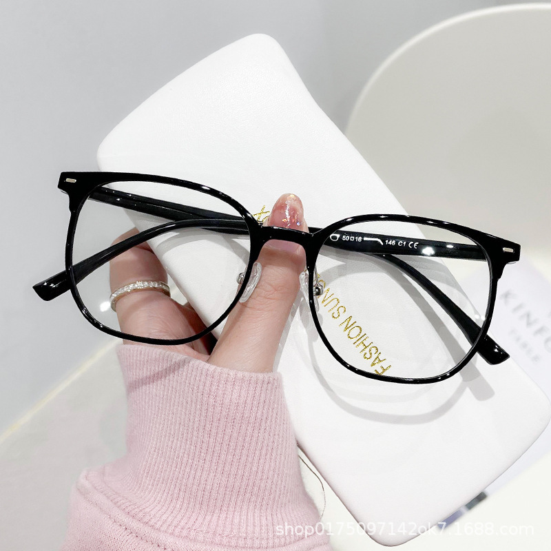 Simple personality all-match small red book with literary retro large frame small tr90 glasses frame super light 1109 Simple personality all-match small red book with literary retro large frame small tr90 glasses frame super light 1109