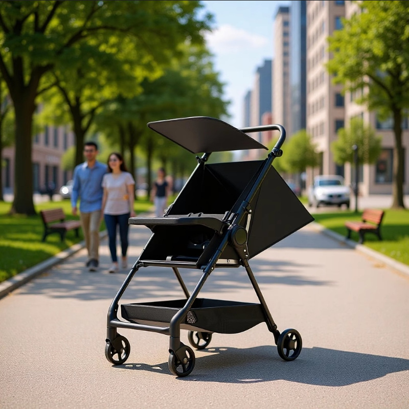 Portable Lightweight Baby Stroller for Travel, Foldable and Sit-Able, a Must-Have for Outings