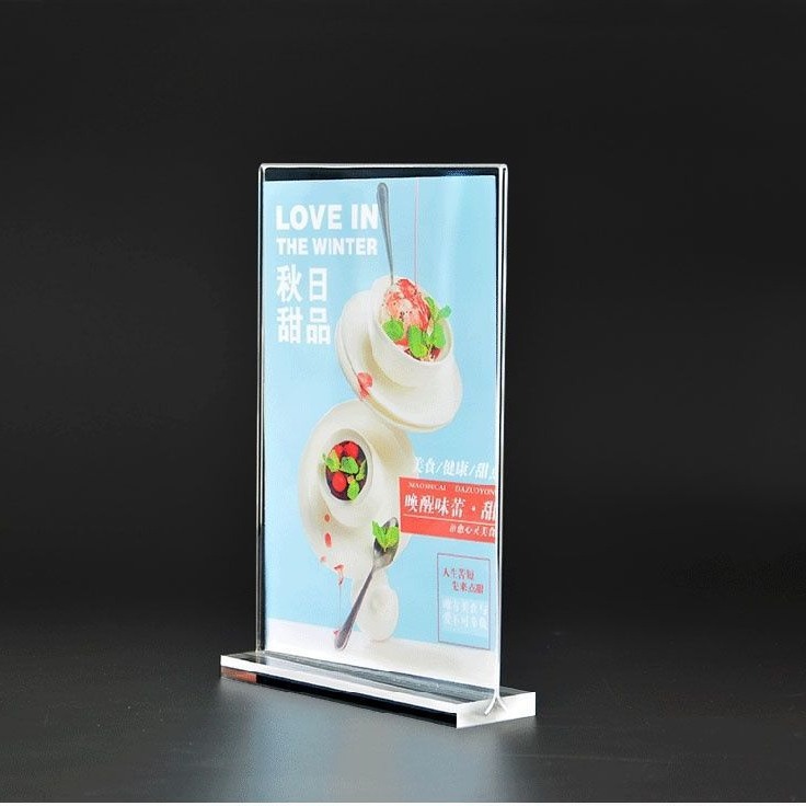 亚克力立牌台卡台牌 磁吸价格牌台签桌牌 店面立牌酒水广告店面价