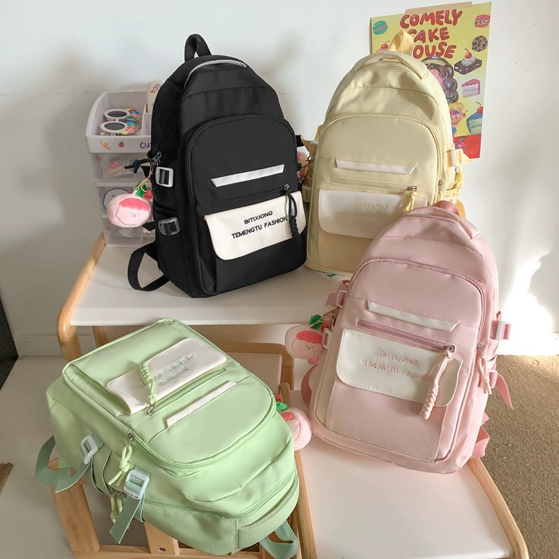 School bag, universal Japanese shoulder bag, backpack, for secondary school, Korean style