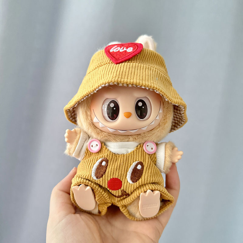 服のみ】第二世代ブラインドボックス ラブブ服 エポキシ樹脂製顔飾り ラブブ シットシットパーティーシリーズ ベビー服 可愛い|undefined