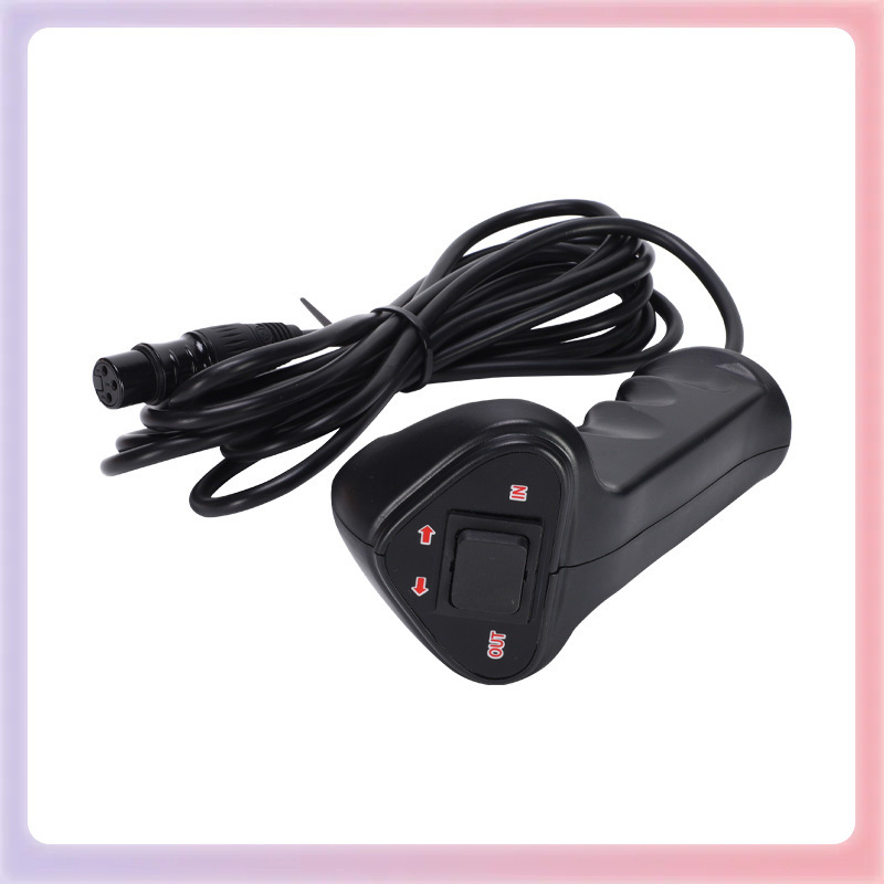 ✅有线遥控汽车越野车绞盘控制器遥控电动绞盘遥控车载吊机线控手