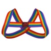 Rainbow sports sexy straps, nylon elastic underwear