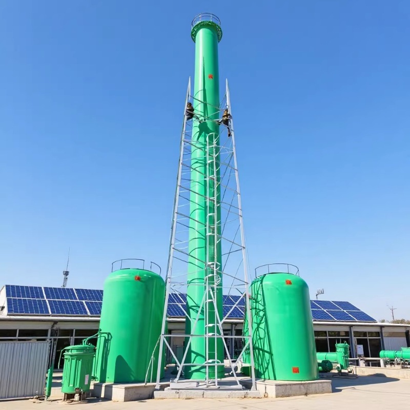 玻璃钢烟囱 玻璃钢排气筒 耐高温耐腐蚀型玻璃钢烟囱 排气筒