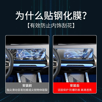 Control Screen Navigation Tempered Film | Car interior film