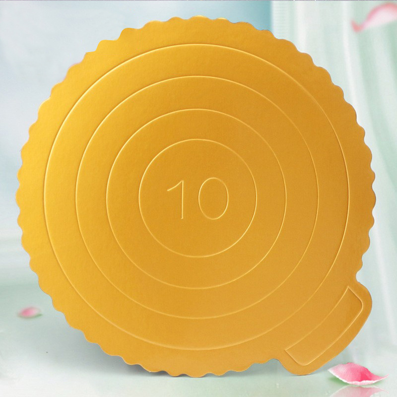 烘焙包装10寸生日蛋糕底托蛋糕底垫加厚金托硬底托蛋糕垫工厂批发