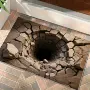 视觉跨境门口家用地垫