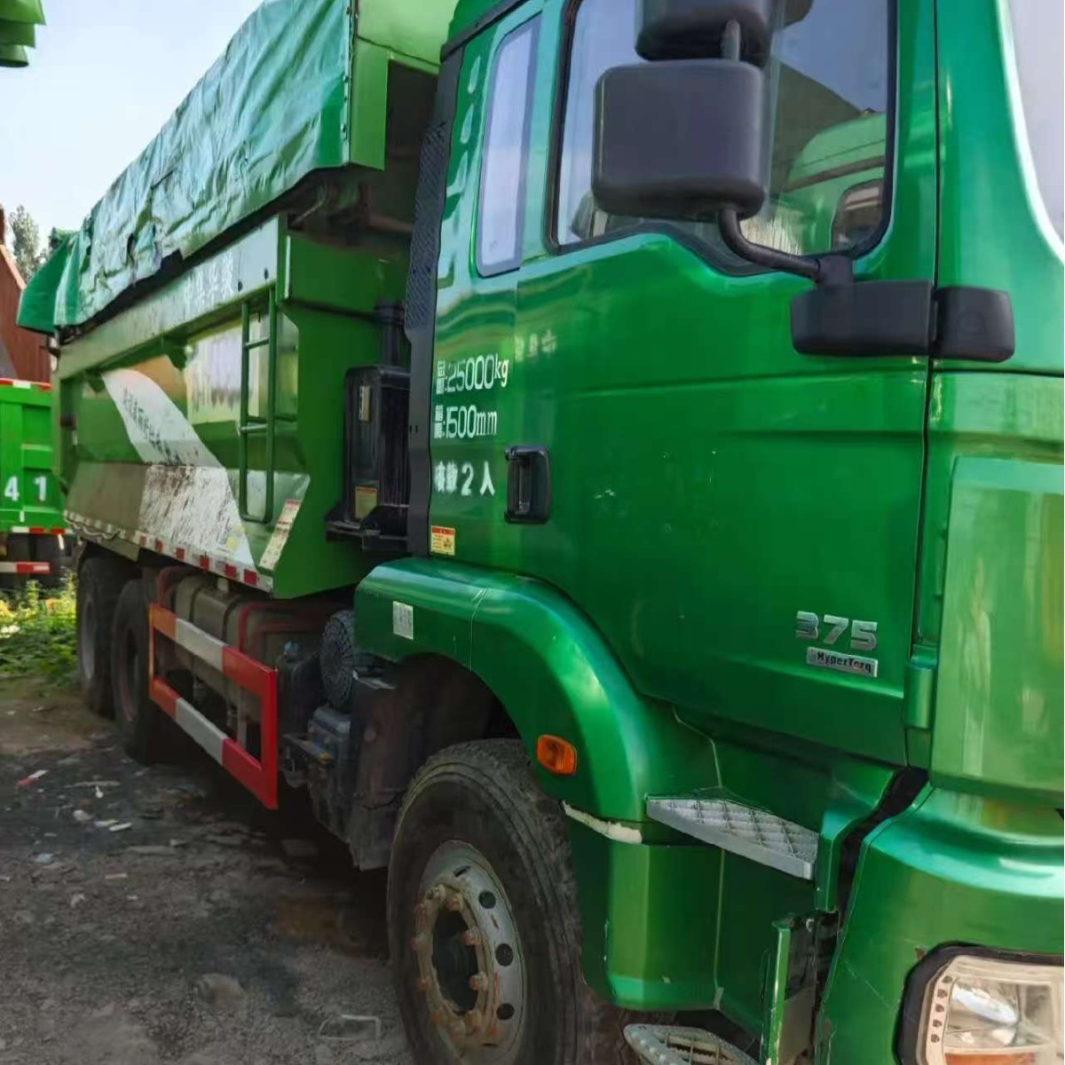Shaanxi Automobile Delong Dump Truck, Construction Material Transport Vehicle, 371 Horsepower Earthmoving Truck