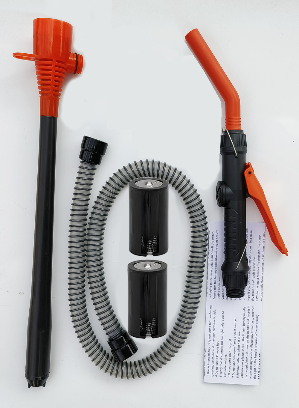 Cross-Border Thickened and Reinforced Soft Portable Electric Oil Pump with Handle, Suction Pipe, Fish Tank Water Changer, for Pumping Water and Wine