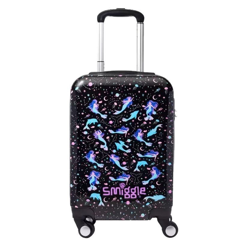 Australia smiggle equipaje para niños súper lindo escuela primaria trolley maleta de viaje caja de almacenamiento para bebé nuevo