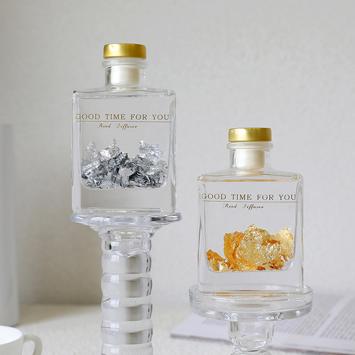 New home furnishings fireless rattan aromatherapy essential oil gold foil silver foil living room bathroom deodorizing air freshener