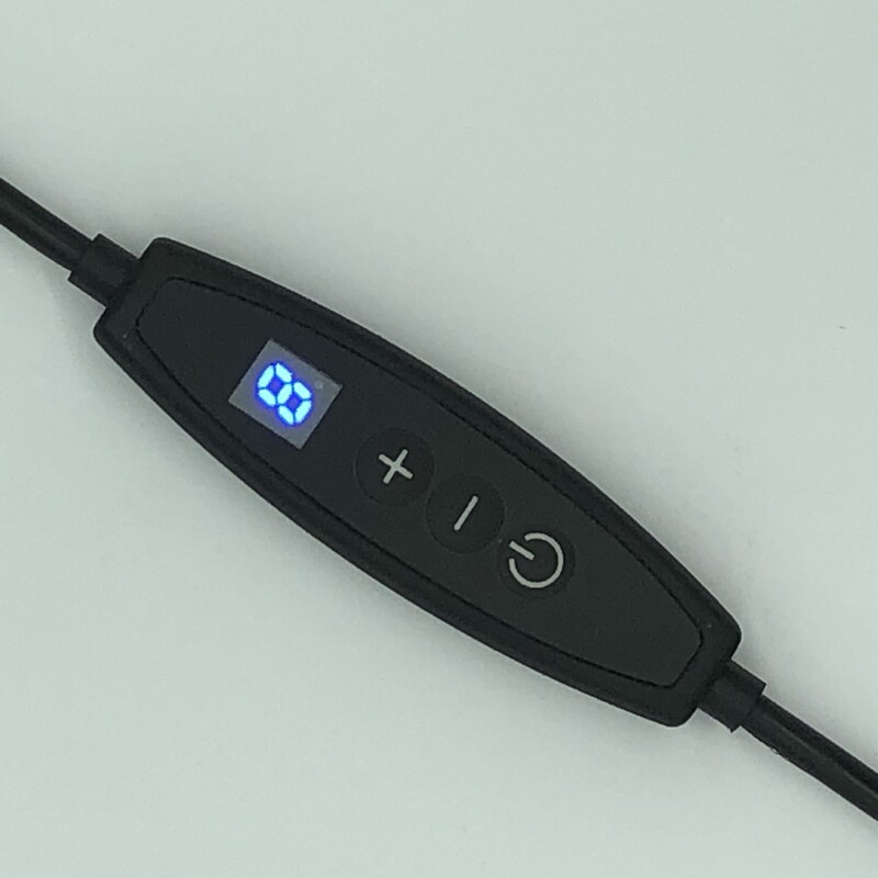 Factory Supply 5-12V Electric Blanket 8-Speed Temperature Control Switch with Display Heating Seat Multi-Speed Temperature Control Switch