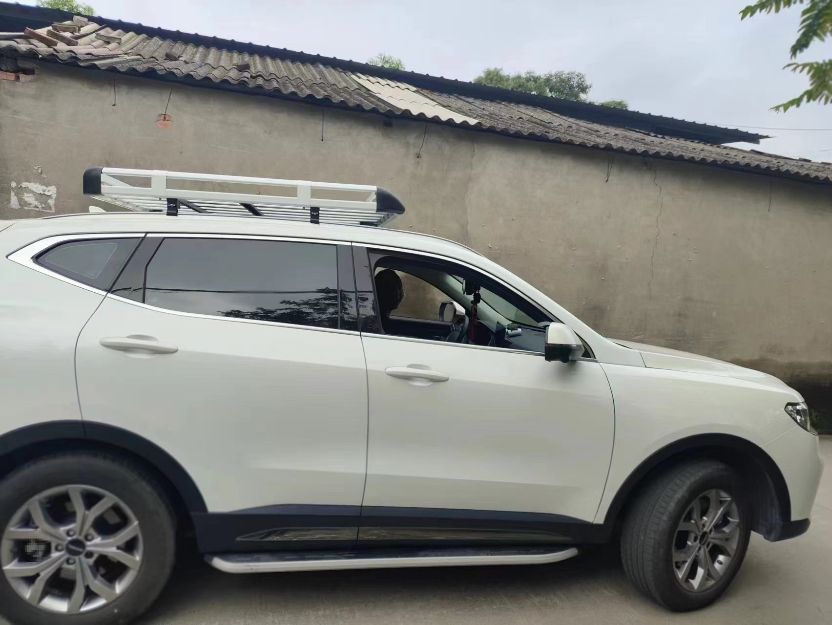 Car Luggage Rack Luggage Rack Basket Universal Roof Rack Basket Car Off-road SUV Modified Aluminum Alloy Roof Frame