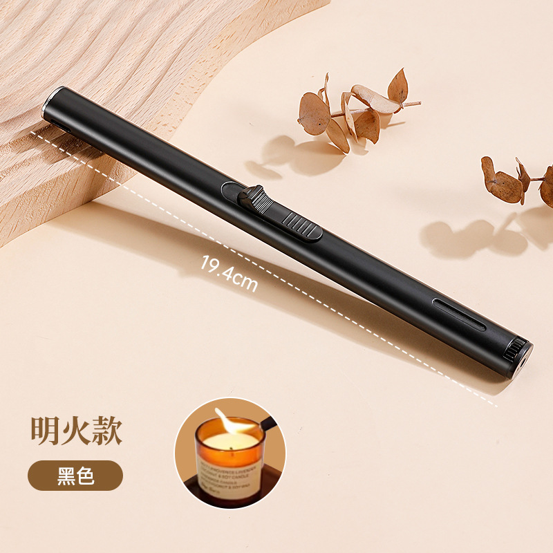 encendedor de aroma vela encendedor de incienso de pulso electrónico encendedor de mango largo encendedor herramienta estufa de gas encendedor pistola